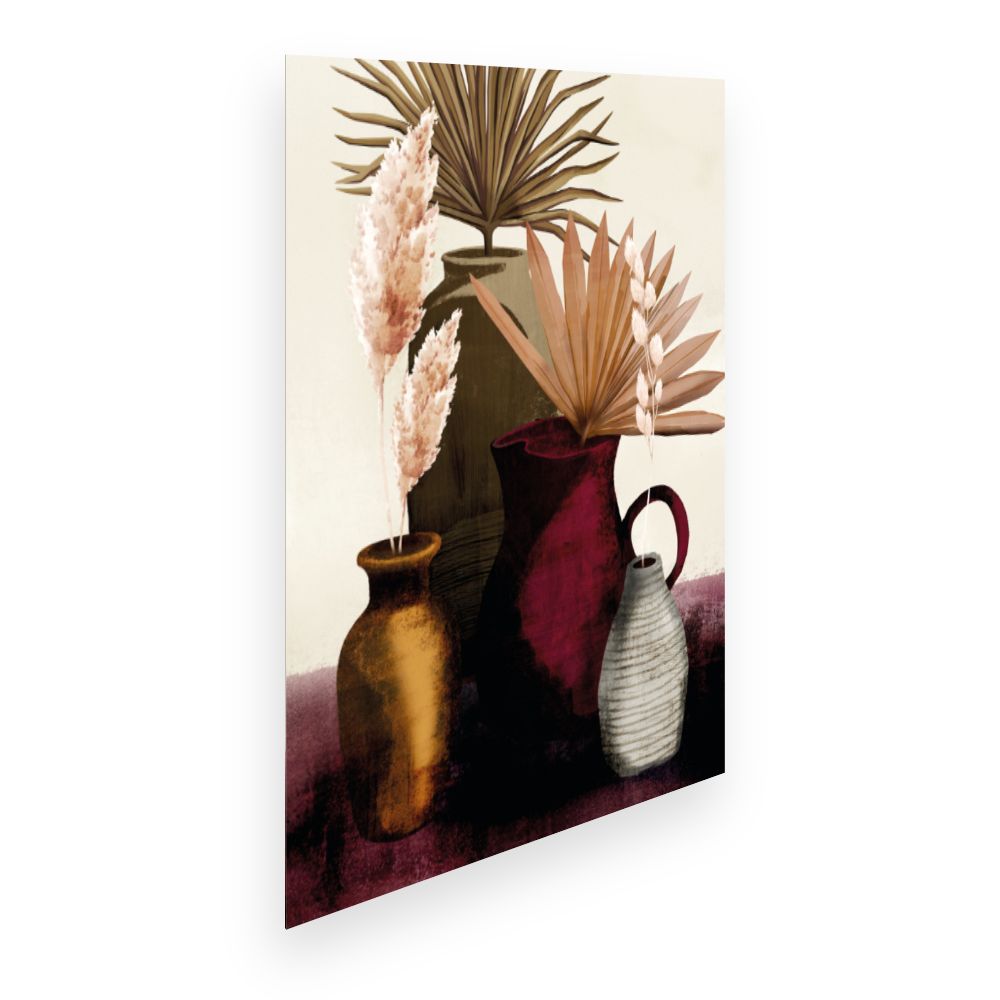 Affiche Vases botaniques élégants