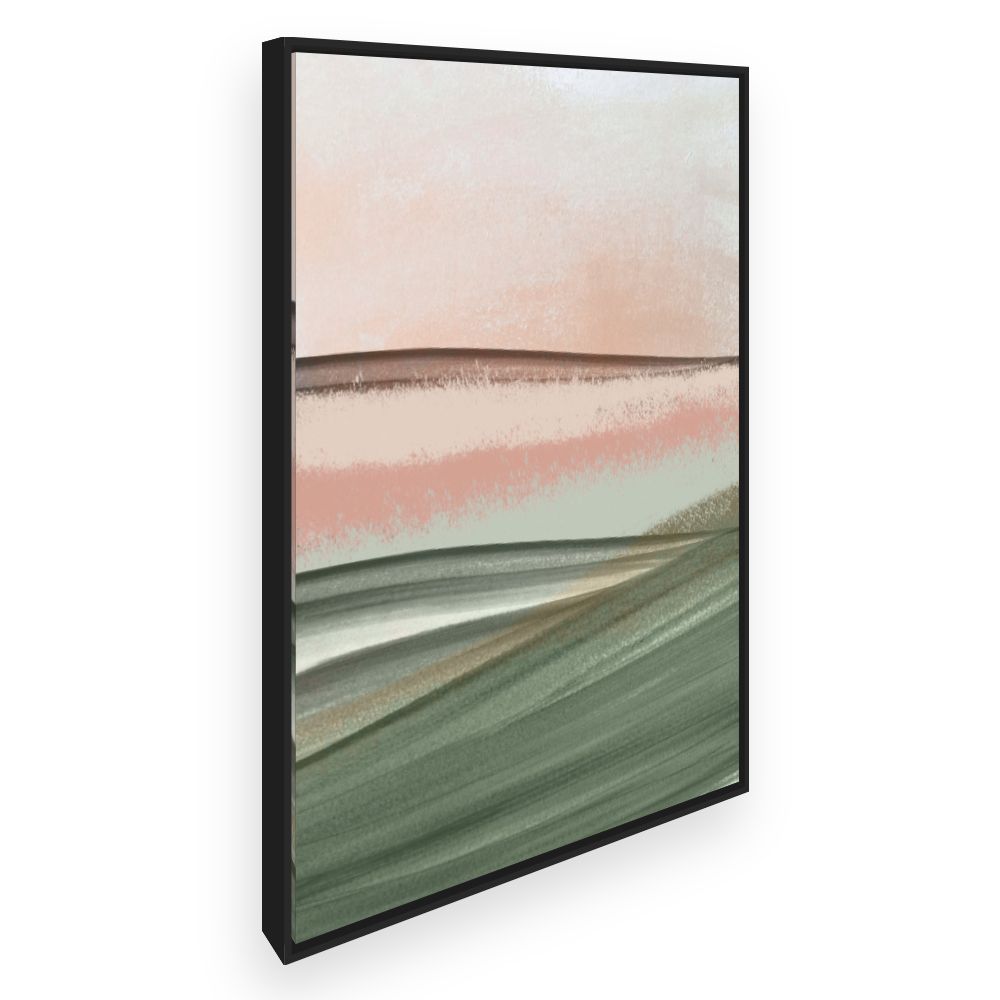 Toile Paysage pastel apaisant