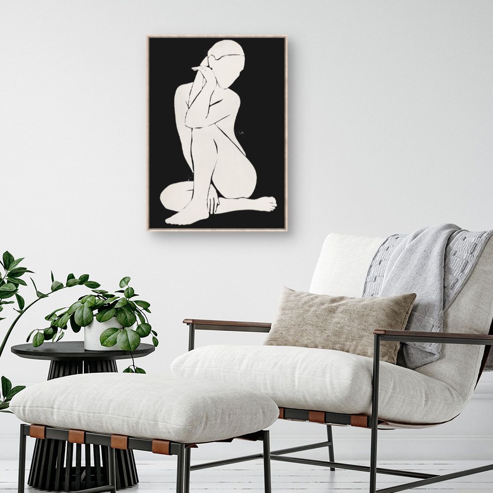 Tableau Silhouette élégante