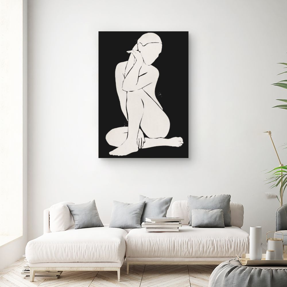 Tableau Silhouette élégante