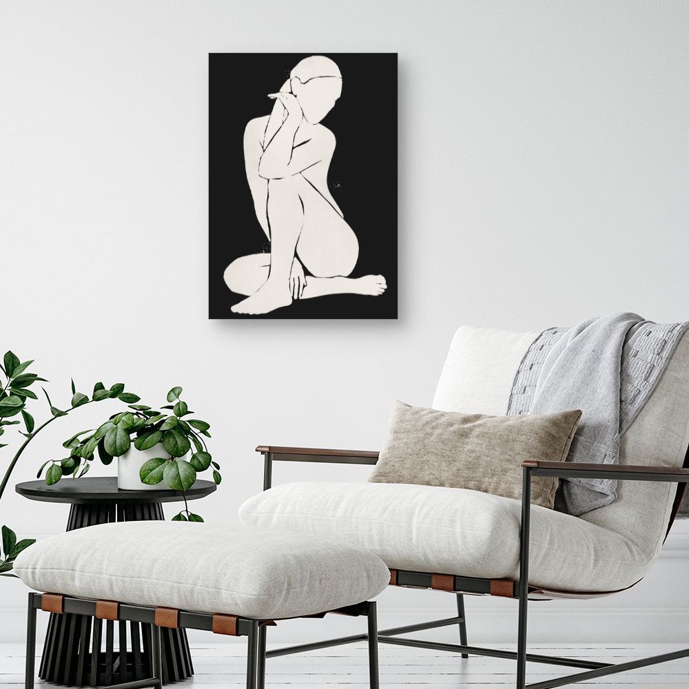 Tableau Silhouette élégante