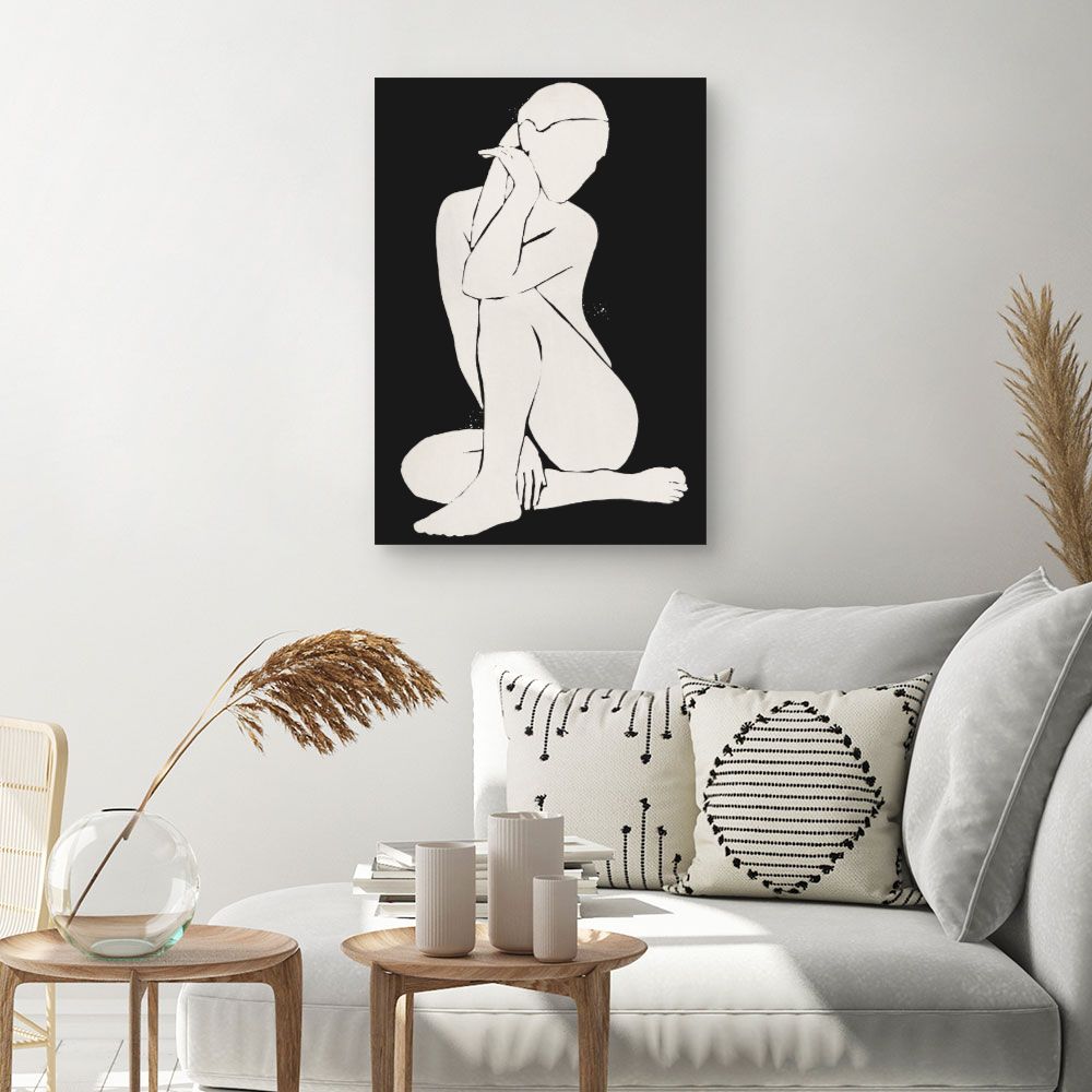 Tableau Silhouette élégante