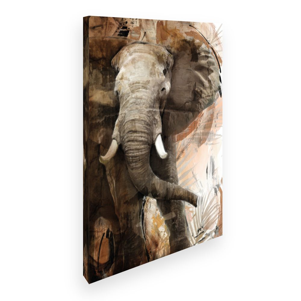 Toile Éléphant majestueux