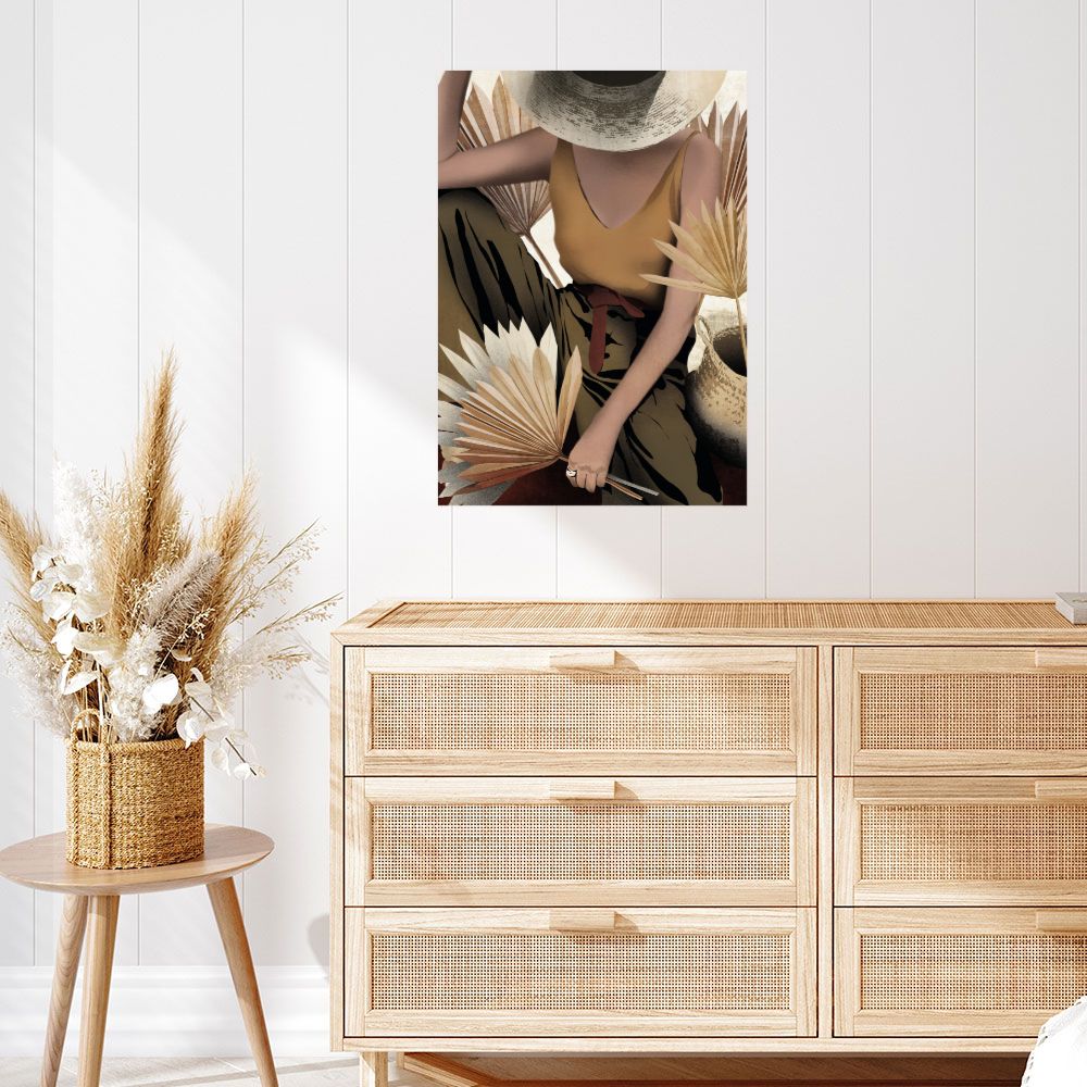 Affiche Élégance bohème chic