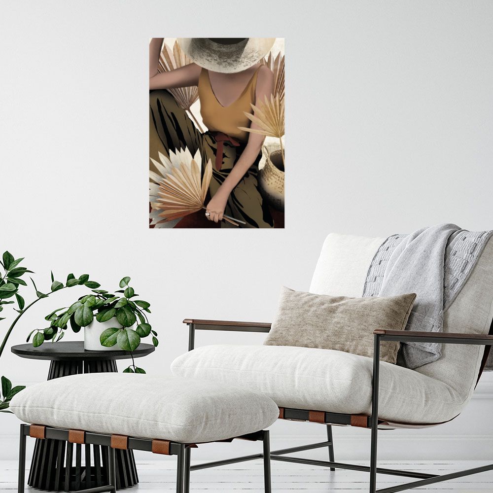 Affiche Élégance bohème chic
