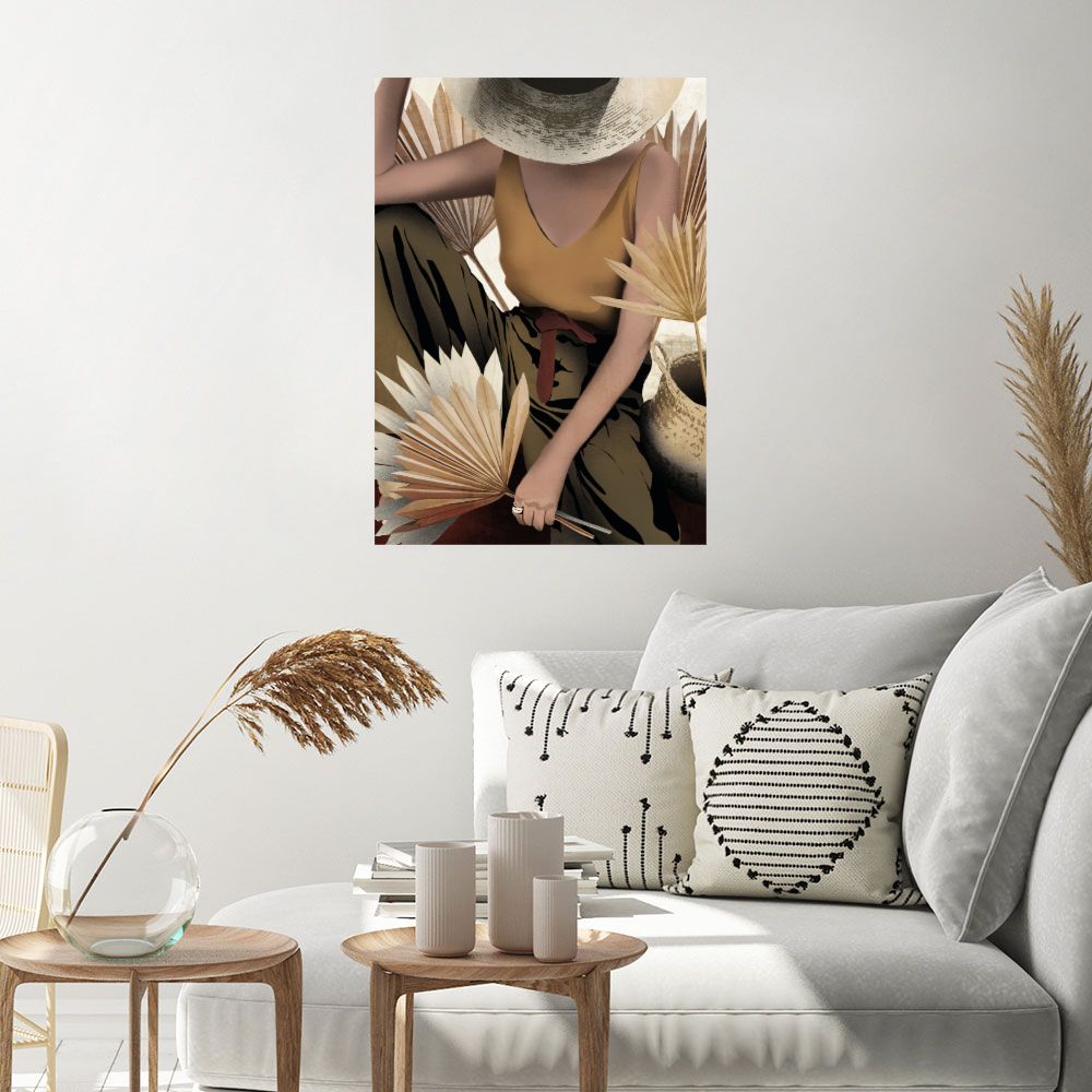 Affiche Élégance bohème chic