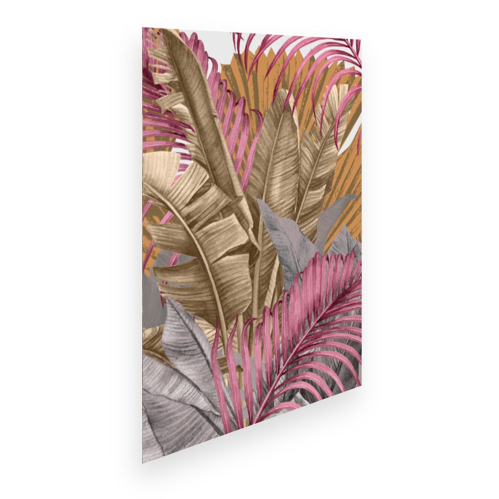 Affiche Feuillage exotique