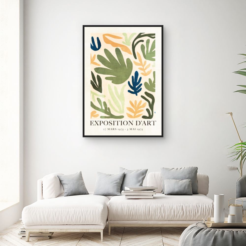 Tableau Feuilles artistiques
