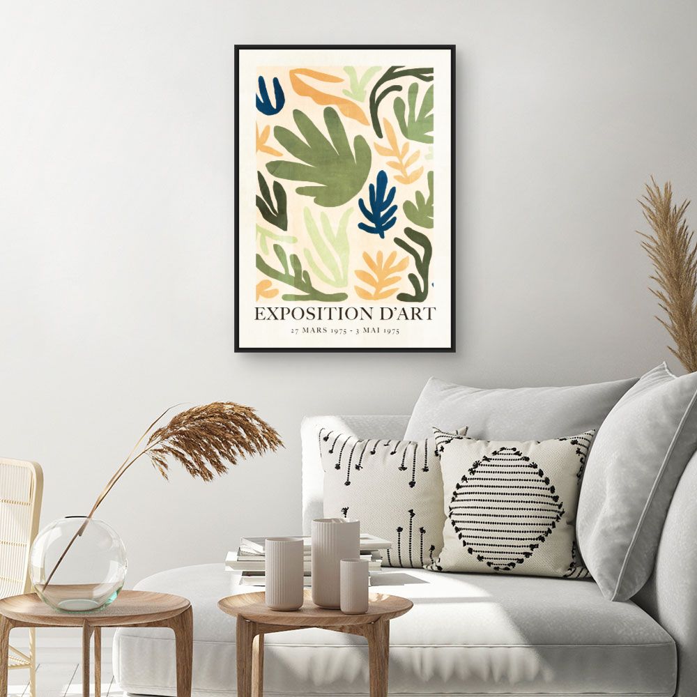 Tableau Feuilles artistiques