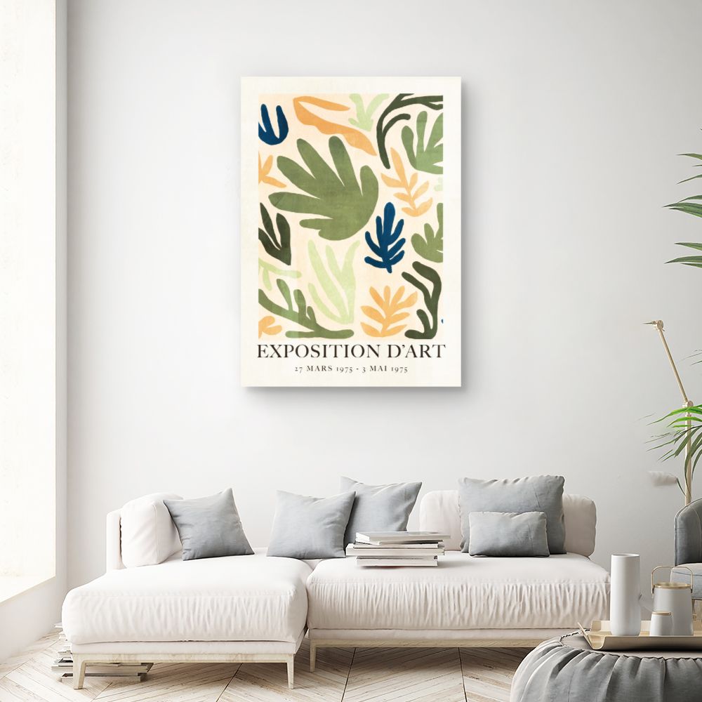 Tableau Feuilles artistiques