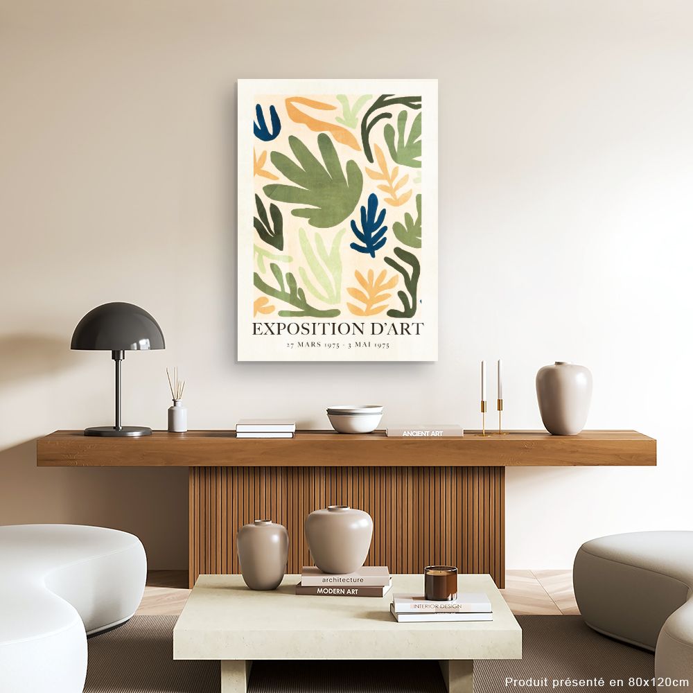Tableau Feuilles artistiques