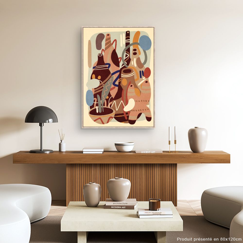 Tableau Abstractions tribales