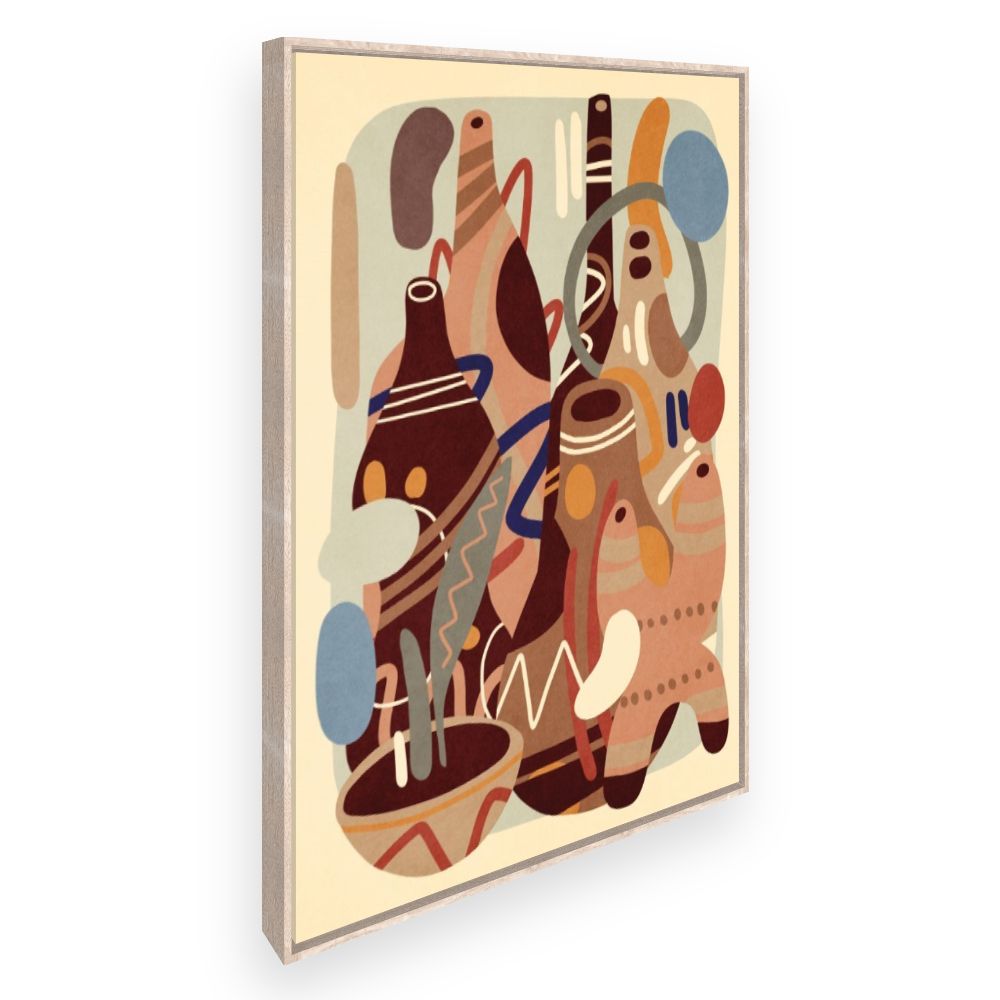 Toile Abstractions tribales