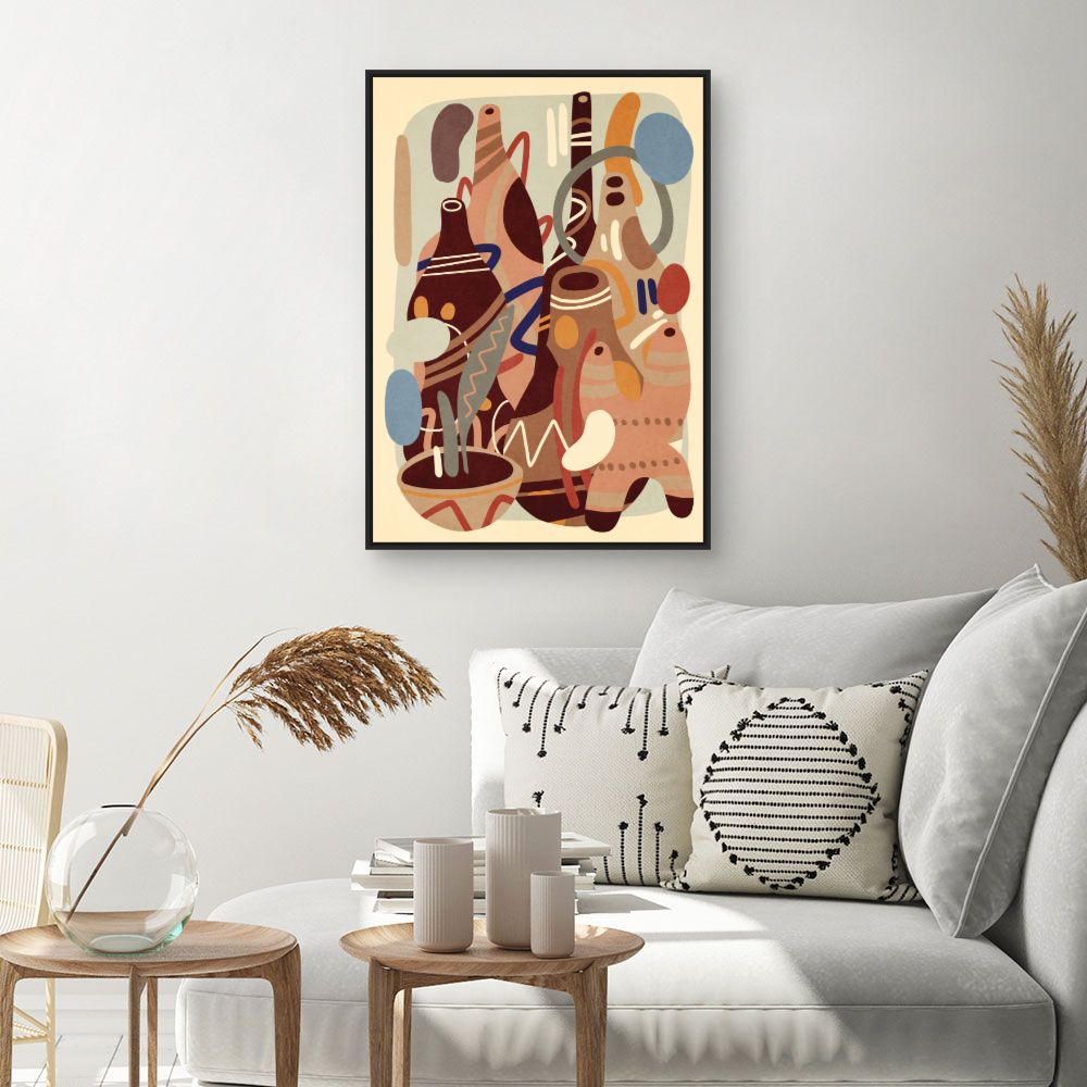 Tableau Abstractions tribales