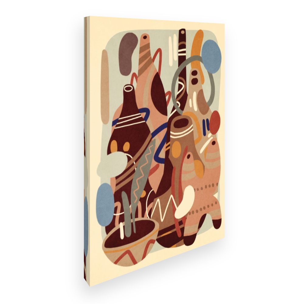 Toile Abstractions tribales