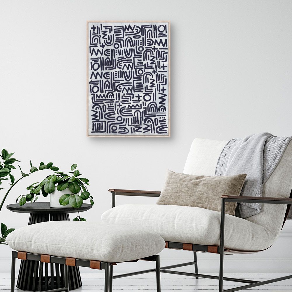 Tableau Symboles abstraits