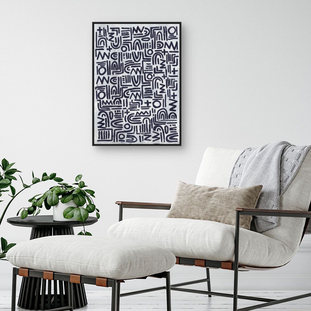 Tableau Symboles abstraits