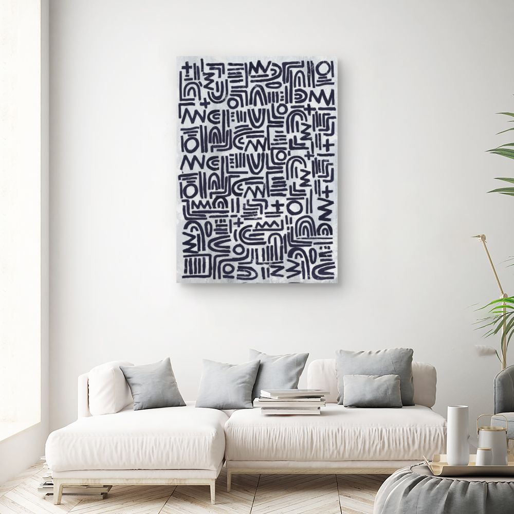 Tableau Symboles abstraits