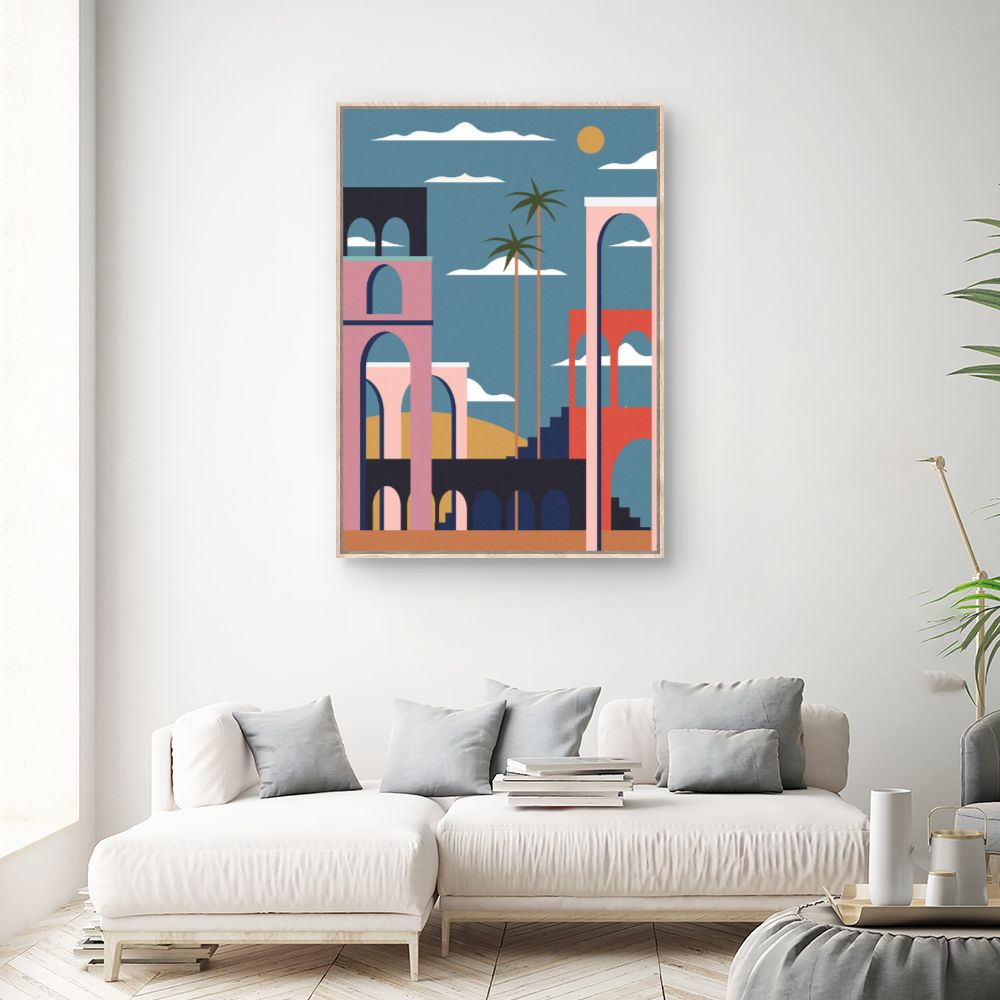 Tableau Paysage architectural moderne