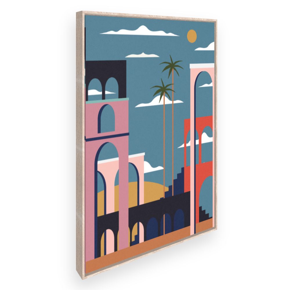 Toile Paysage architectural moderne