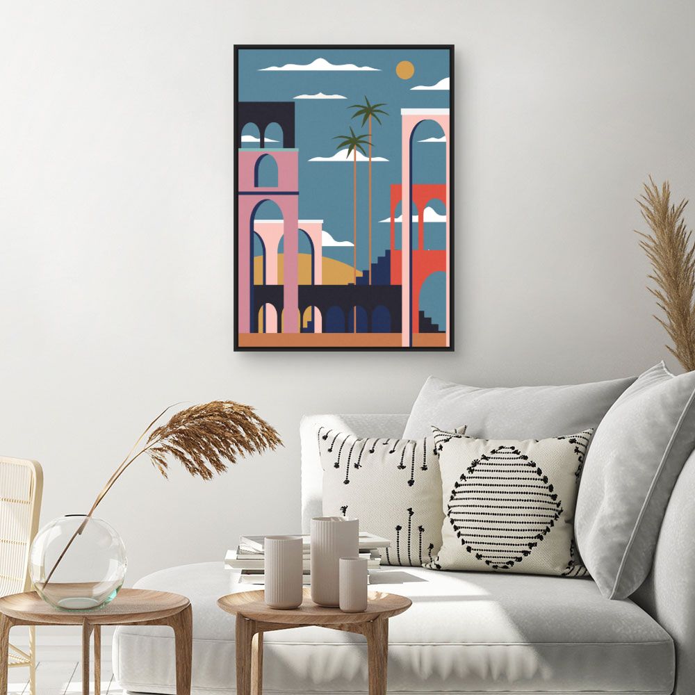 Tableau Paysage architectural moderne