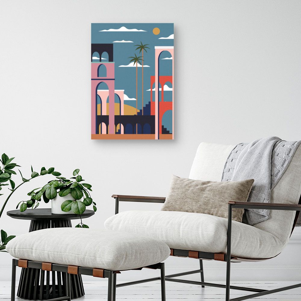 Tableau Paysage architectural moderne