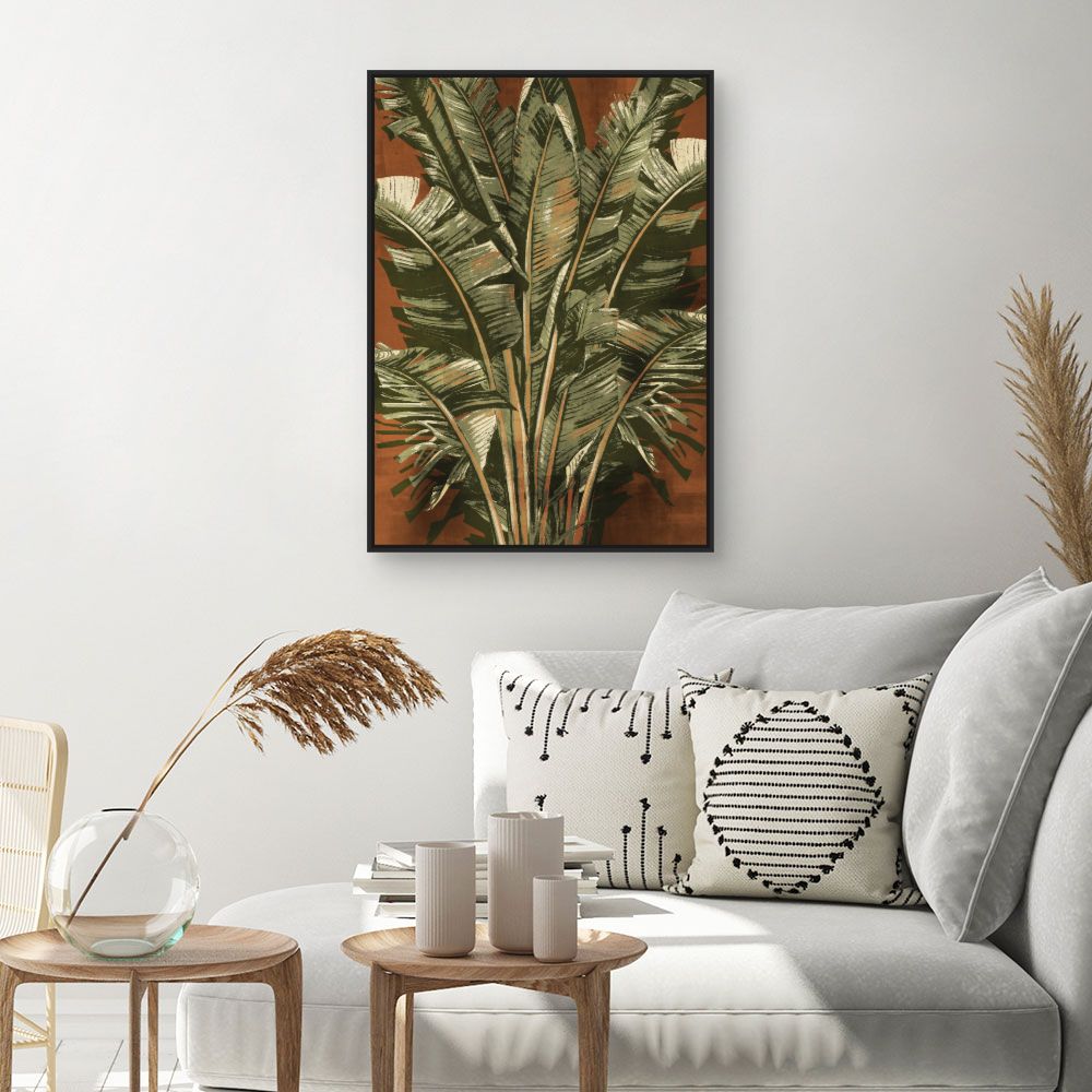 Tableau Feuillage exotique