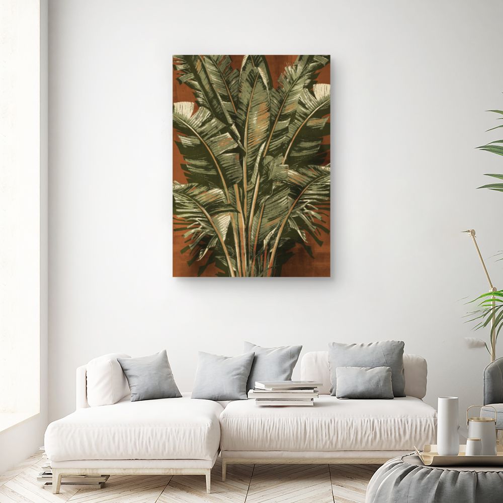 Tableau Feuillage exotique