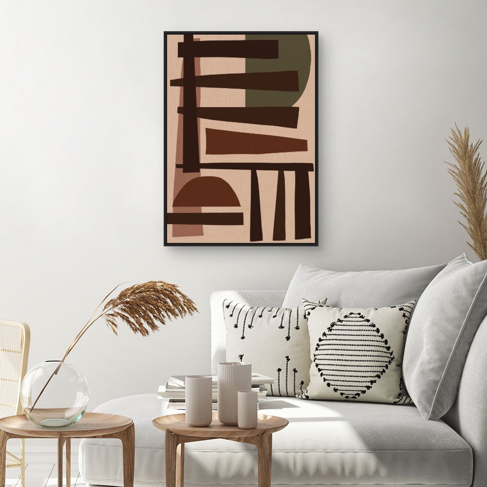 Tableau Formes abstraites modernes