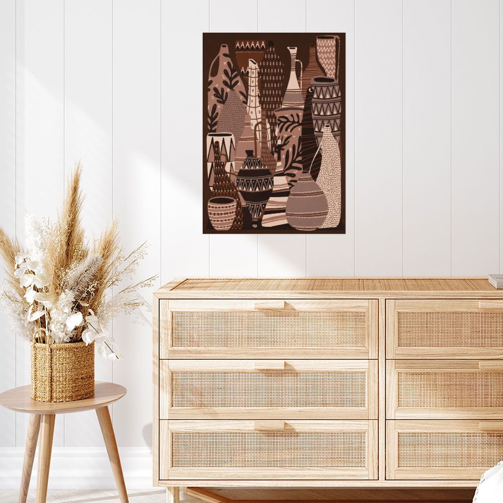 Affiche Vases artistiques