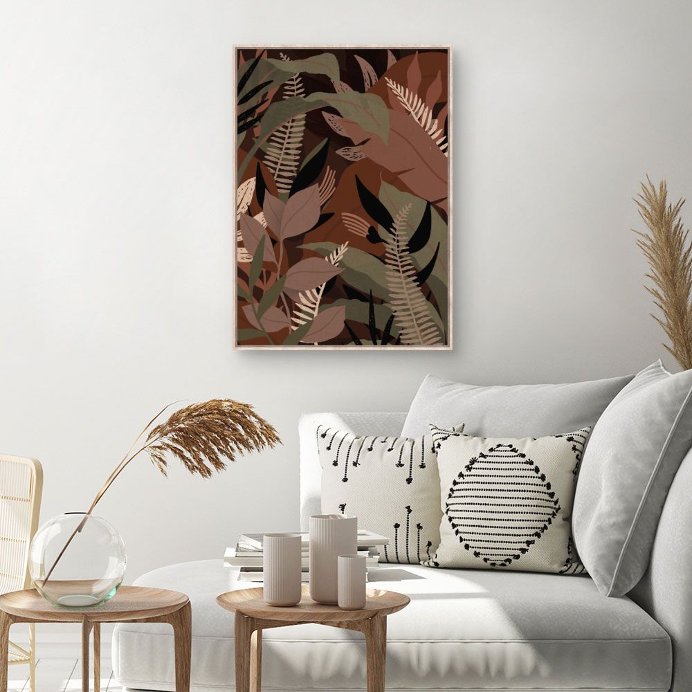 Tableau Feuillage tropical