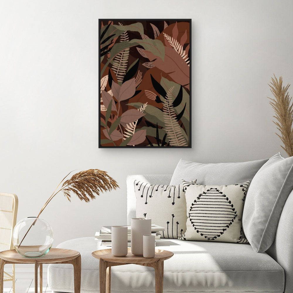 Tableau Feuillage tropical