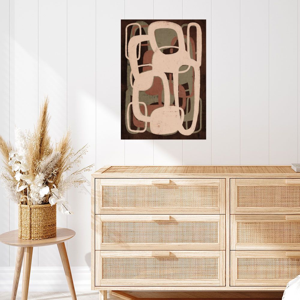 Affiche Formes abstraites captivantes