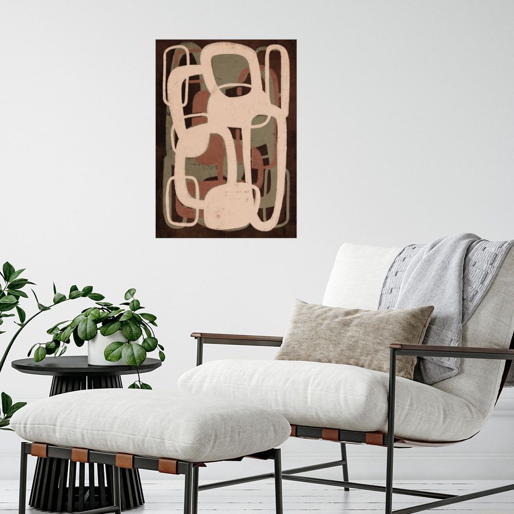 Affiche Formes abstraites captivantes