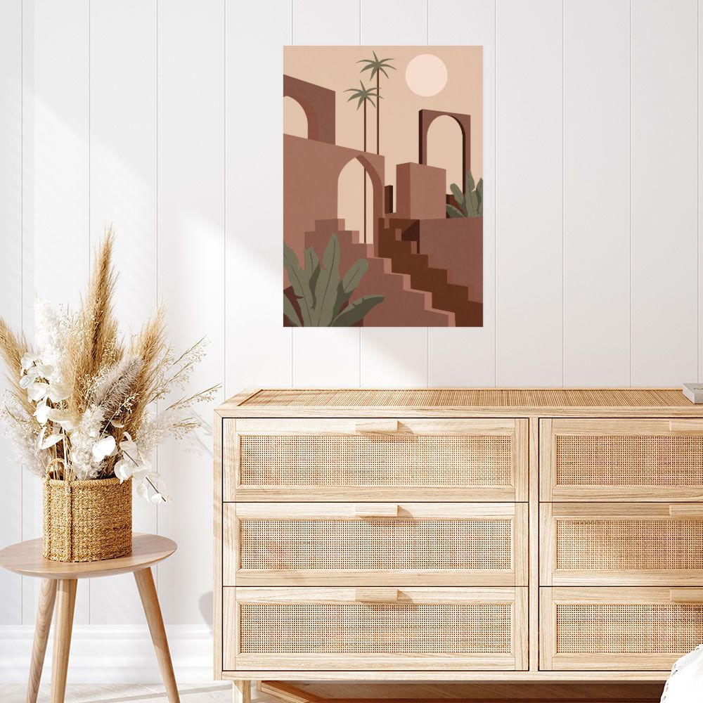 Affiche Architecture exotique