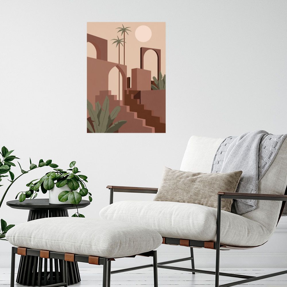 Affiche Architecture exotique
