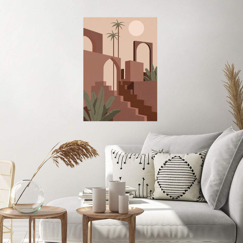 Affiche Architecture exotique