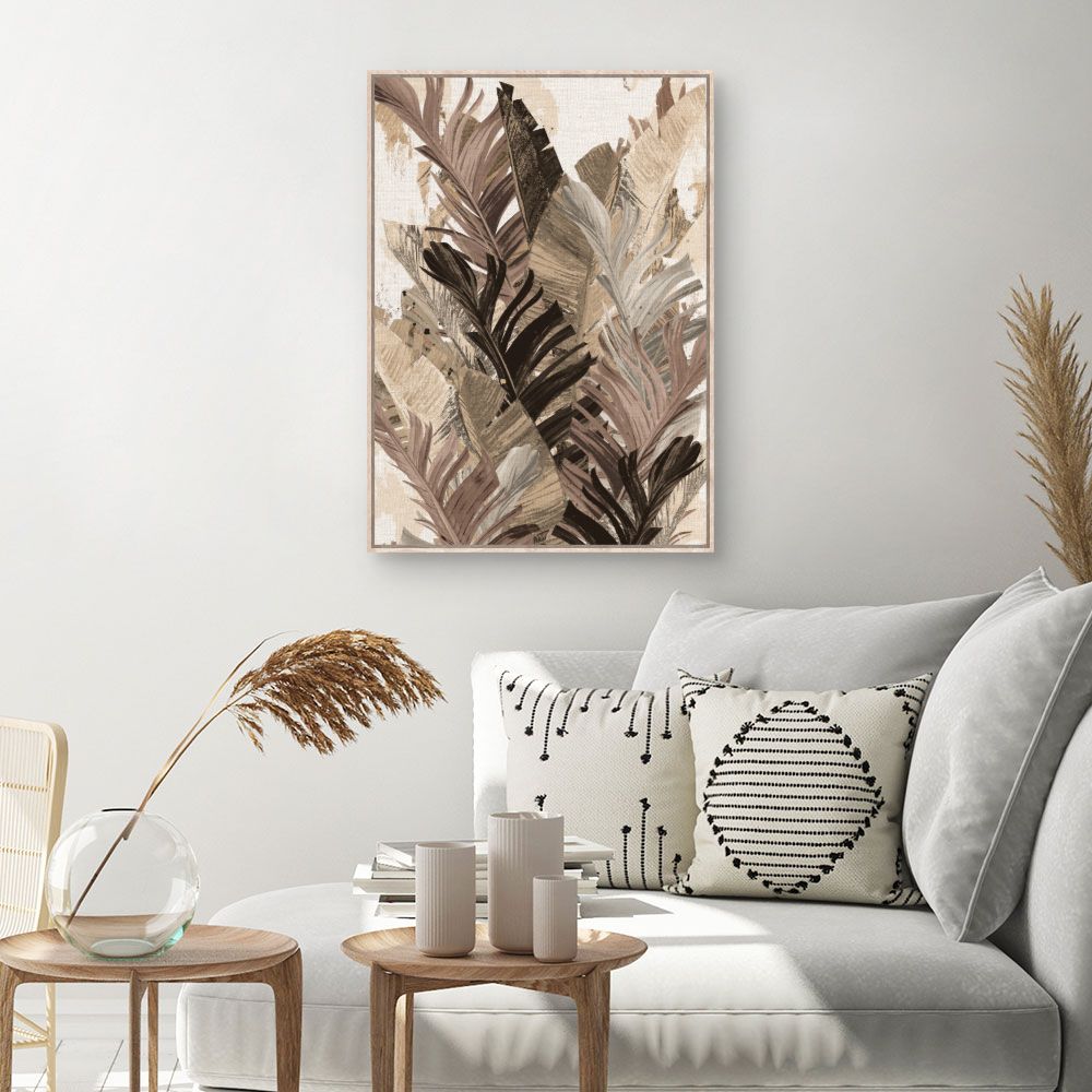 Tableau Feuillage exotique
