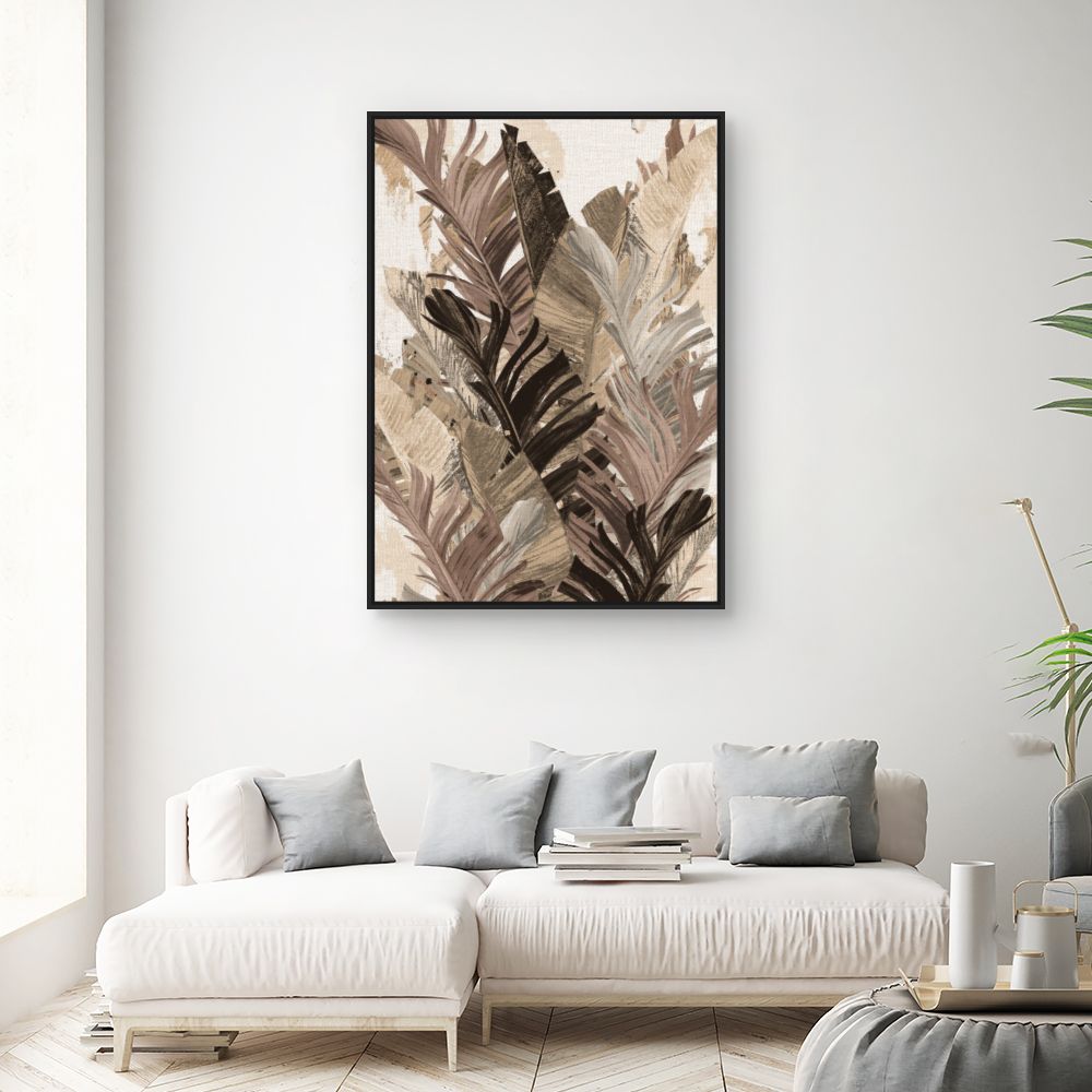 Tableau Feuillage exotique