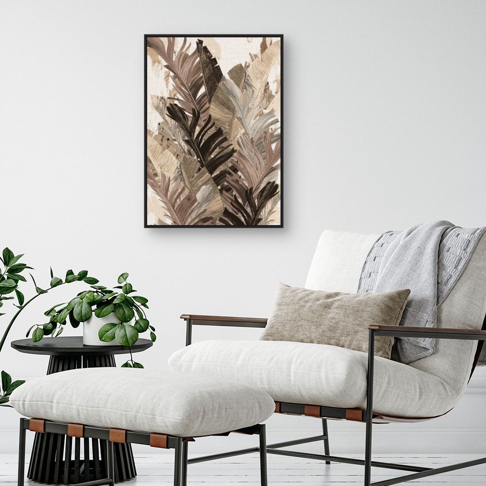 Tableau Feuillage exotique