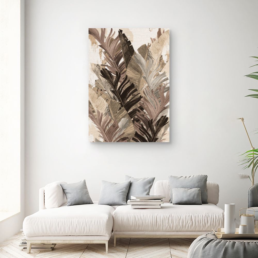 Tableau Feuillage exotique