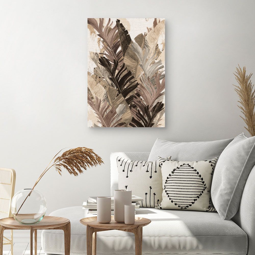 Tableau Feuillage exotique