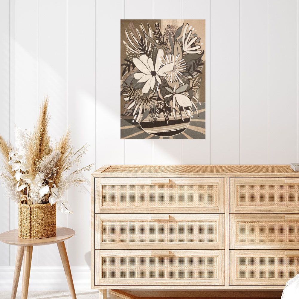 Affiche Fleurs élégantes