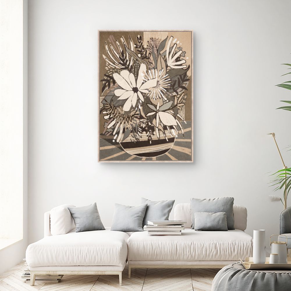 Tableau Bouquet moderne