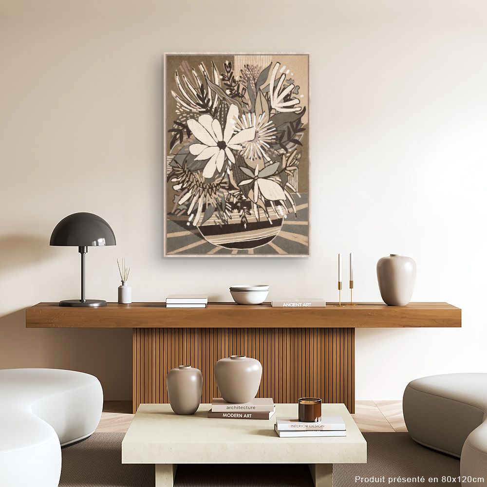 Tableau Bouquet moderne