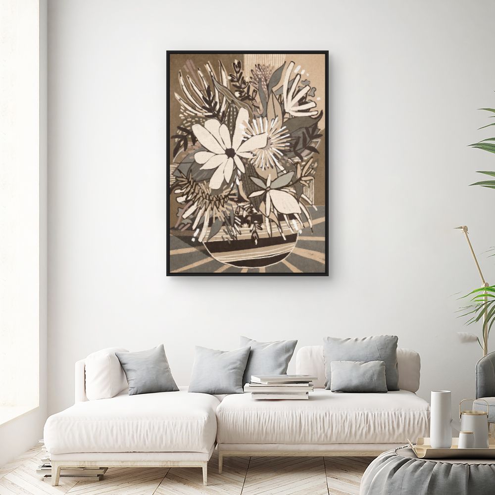 Tableau Bouquet moderne