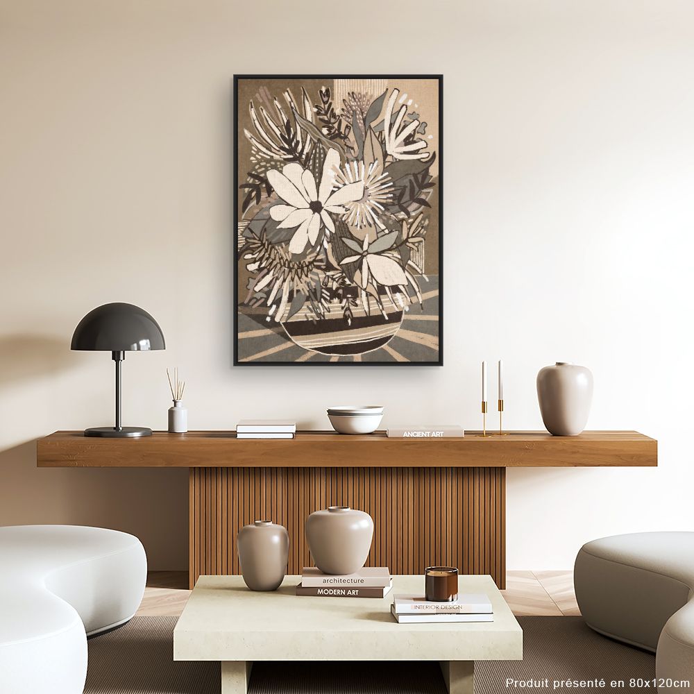 Tableau Bouquet moderne