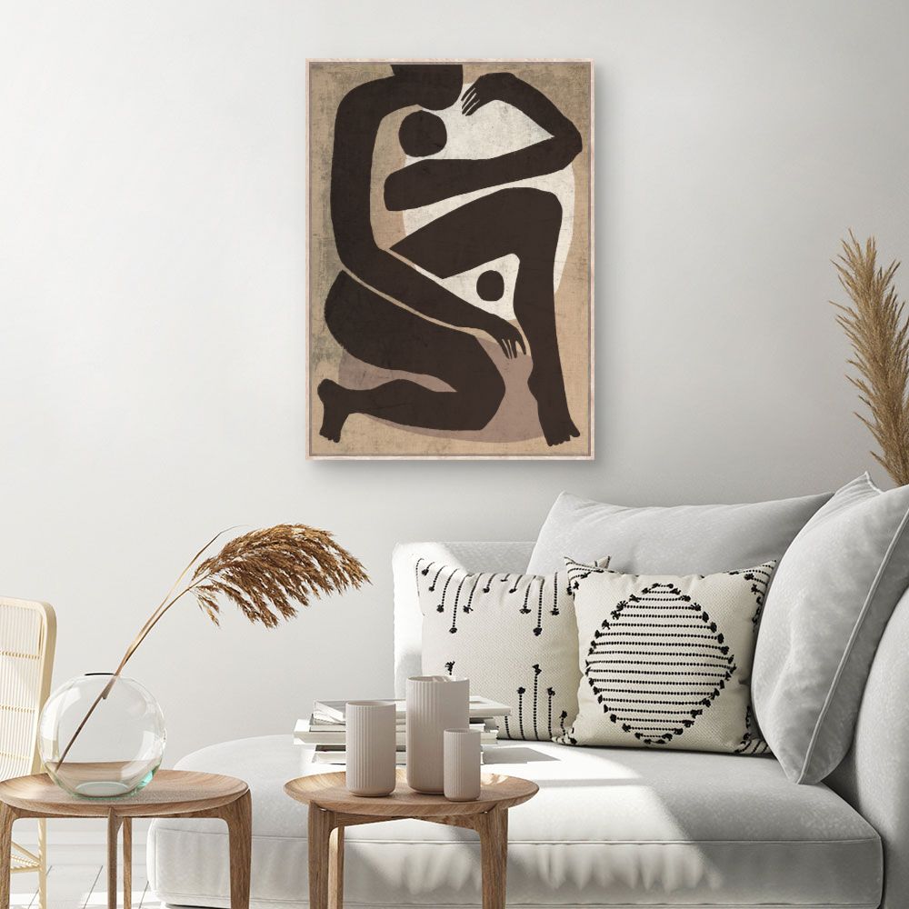 Tableau Formes humaines abstraites