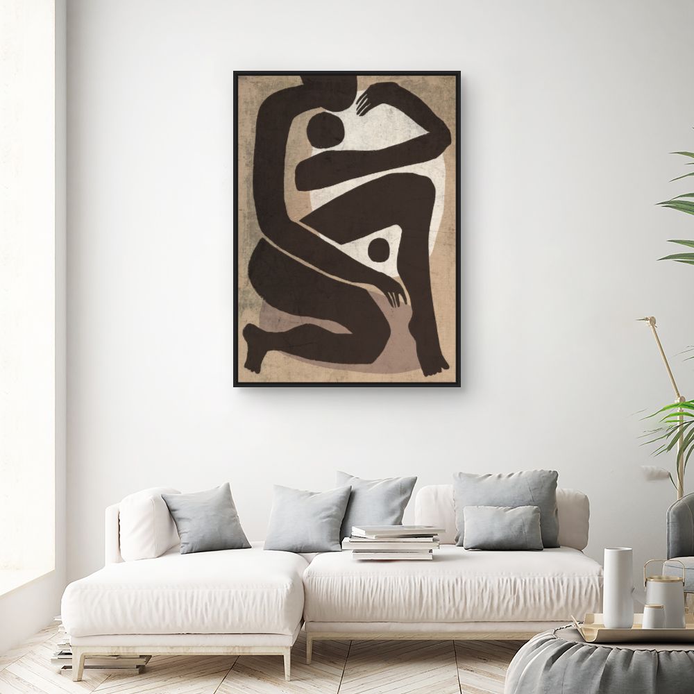 Tableau Formes humaines abstraites