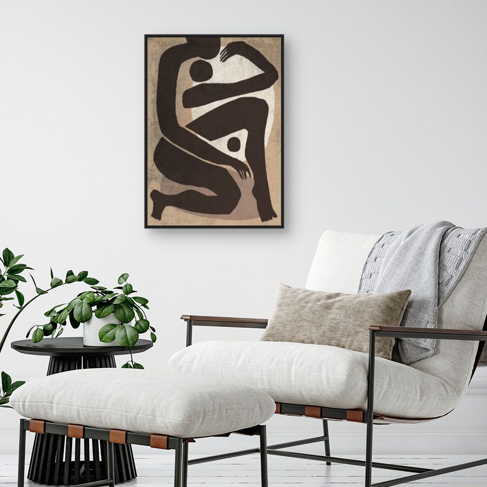 Tableau Formes humaines abstraites